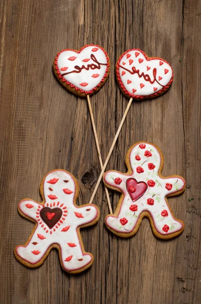 Biscotti San Valentino — Foto Stock