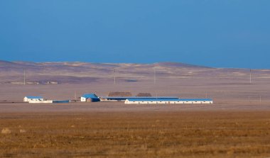 Baharın başında bozkır. Doğa, seyahat