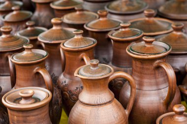 Seramik, çanak çömlek, clayware, çanak çömlek, taş