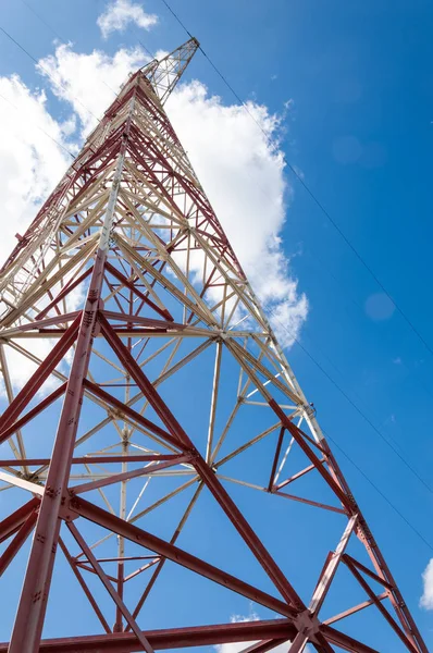 Energy poles — Stock Photo, Image