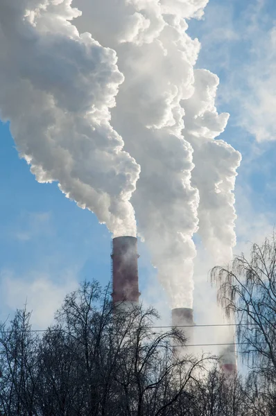 Промислові дим — стокове фото