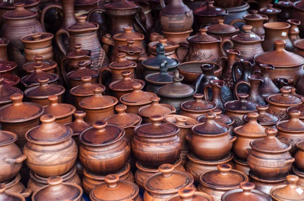 Cerâmica, barro, louça, louça, grés — Fotografia de Stock