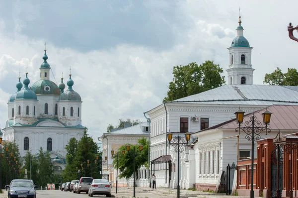 Yelabuga, Tatarstan, Russia. La cattedrale ortodossa di Spassky — Foto Stock