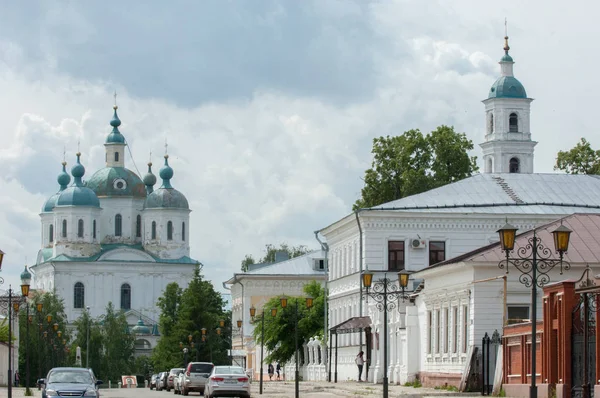 Yelabuga, Tatarstan, Russie. La cathédrale orthodoxe Spassky — Photo