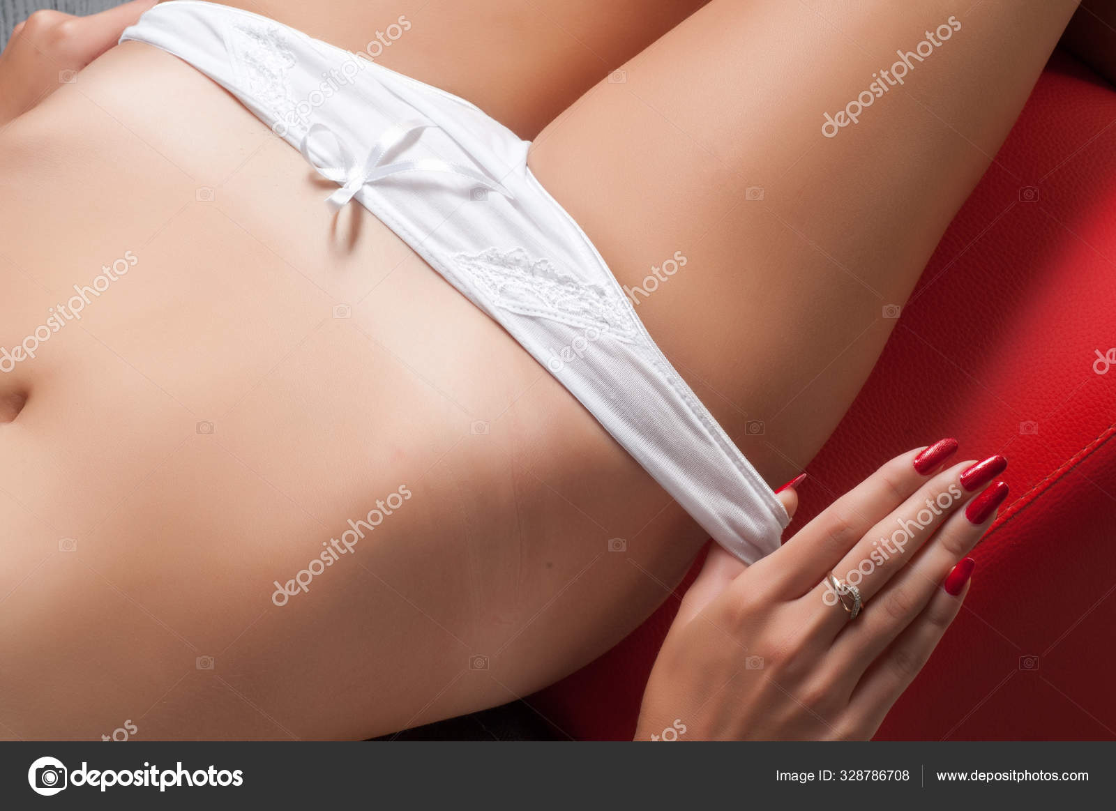 Hot Girl White Panties - White panties Stock Photo by Â©ekina1 328786708