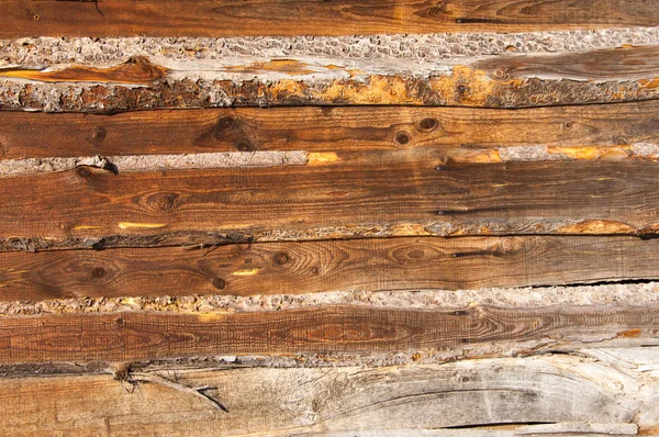 The texture of the old wooden building — Stock Photo, Image