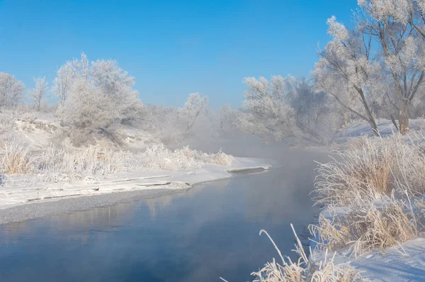 Winter, Winter-Flut, Winter-Zeit — Stockfoto