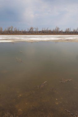 Bahar River, buz Nehri üzerinde. 