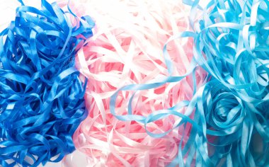 Tasarımınız için, projeniz için çok renkli kurdeleler