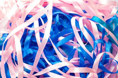 Tasarımınız için, projeniz için çok renkli kurdeleler