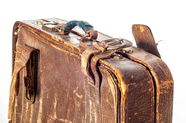 Старый чемодан. текстура — стоковое фото