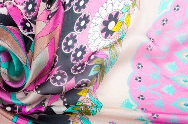 Kumaş ipek doğal doku