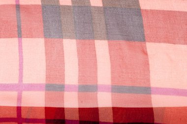 İpek kumaş dokusu. kırmızı hücre