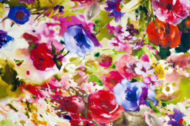 İpek kumaş dokusu. çiçekler