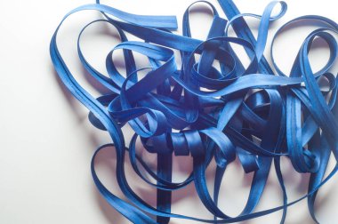 Tasarımınız için, projeniz için çok renkli kurdeleler