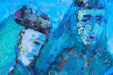 Khaziev Madiyar Sharipovich Tataristan Sanatçısı. resim