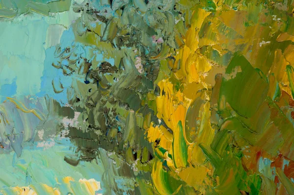 El cuadro pintado con óleo. Patrón abstracto — Foto de Stock