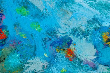 Tataristan 'ın saygıdeğer sanatçısı M. Sh Khaziev. Sahne boyalı yağ baba