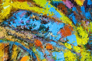 Tataristan 'ın saygıdeğer sanatçısı M. Sh Khaziev. Sahne boyalı yağ baba