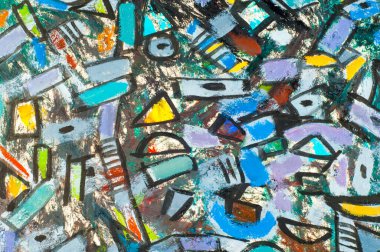 Tataristan 'ın saygıdeğer sanatçısı M. Sh Khaziev. Sahne boyalı yağ baba