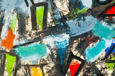 Tataristan 'ın saygıdeğer sanatçısı M. Sh Khaziev. Sahne boyalı yağ baba