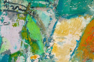 Tataristan 'ın saygıdeğer sanatçısı M. Sh Khaziev. Sahne boyalı yağ baba