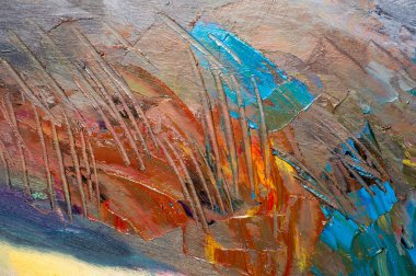 Etnografya, M.Sh. Khaziev. Sanatçı resim yağlarda boyalı. Geri