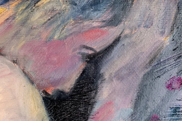 O quadro pintado com óleo. Mulher nua. nu, XXX — Fotografia de Stock