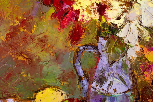 Natalia babkina artist, das mit Ölfarben gemalte Bild, abs — Stockfoto