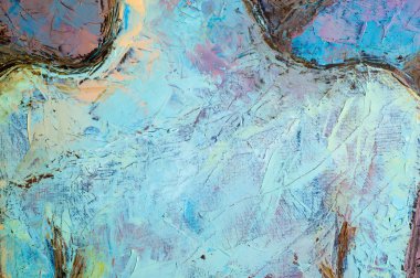 Natalia Babkina ressamı, yağlı boyalarla boyanmış resim. bu...