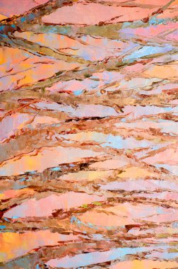 Natalia Babkina ressamı, yağlı boyalarla boyanmış resim. kaslar