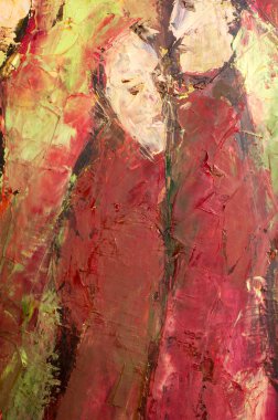 Natalia Babkina ressamı, yağlı boyalarla boyanmış resim. Liv