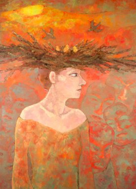 Natalia Babkina sanatçısı, bir yapı ya da yer tarafından yapılmış ya da seçilmiş