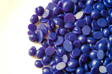 Tüylerin alınması ya da kaldırılması eylemi için balmumu.