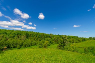 İlkbahar fotoğrafçılığı, çayırlar, tarlalar, vadiler, tepeler, kırsal alanlar..