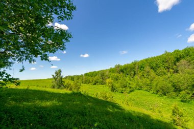 İlkbahar fotoğrafçılığı, çayırlar, tarlalar, vadiler, tepeler, kırsal alanlar..