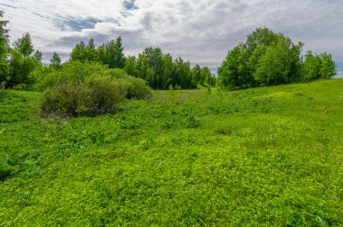 Bahar fotoğrafçılığı, bulutlu gökyüzü manzarası..