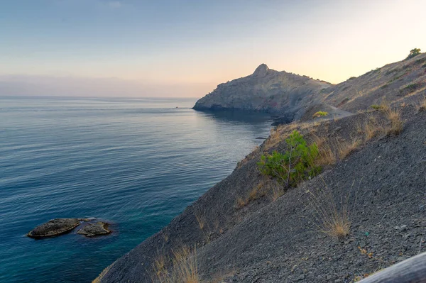 Photos Crimean Peninsula Golitsyn Trail Originates Southwestern Shore Green Bay — Stock Photo, Image