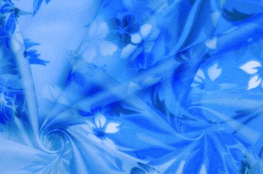 doku, arkaplan, desen, narin mavi ipek çiçek desenli narin, narin, narin, saf ipek kumaşlı. Temiz, opaklık istendiğinde astarı kullan.