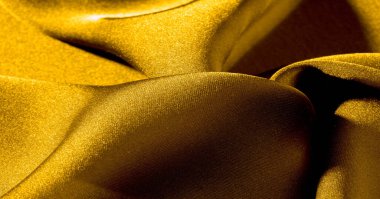 Arka plan, desen, doku, duvar kağıdı, sarı ipek kumaş. Bu ultra yumuşak ve çok hafif polyester astar kumaş ekleyerek herhangi bir tasarım lüks bir dokunuş ekleyin.