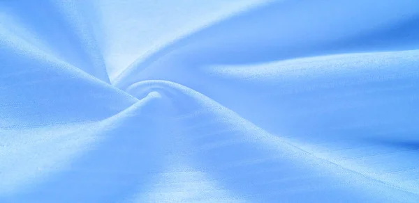 Texture Background Pattern Silk Blue Fabric Telio Organza Has Thin — Stock Photo, Image