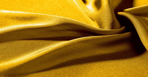 Hintergrund Muster Textur Tapete Gelber Seidenstoff Fügen Sie Jedem Design — Stockfoto