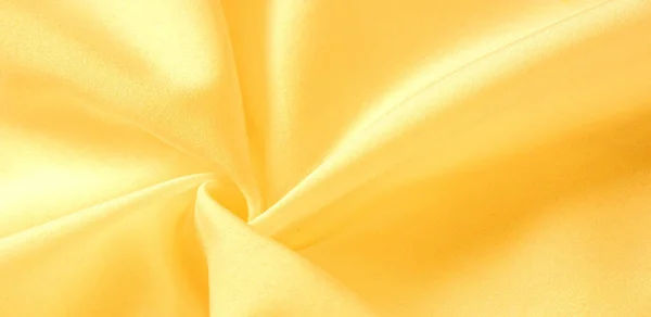 Texture Background Pattern Silk Yellow Fabric Telio Organza Has Thin — Stock Photo, Image