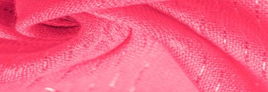 Doku, arkaplan, desen, kumaş kırmızı ahududu, beyaz çizgili şerit, tasarımcı kumaşı