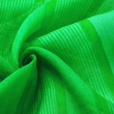 Doku, arkaplan, desen, tasarım, beyaz çizgili kumaş yeşil, projeleriniz için kalın ve parlak bir kumaş. Çok çeşitli renklerde pek çok yumuşak ovayla