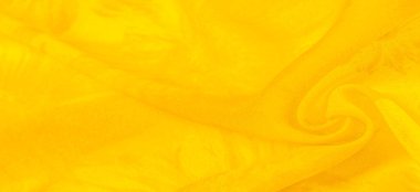 Arkaplan dokusu, sarı ipek kumaş boyalı çayır çiçekleri, spektrumda yeşil ve turuncu arasında renkler, ana çıkarıcı renk, olgun limon ya da yumurta sarısı gibi boyanmış..