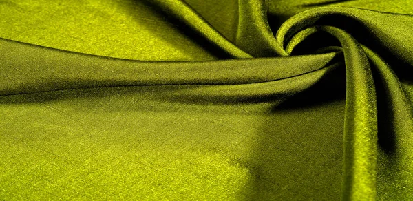 Tekstur Latar Belakang Pola Warna Mustard Kain Kain Kapas Sangat — Stok Foto