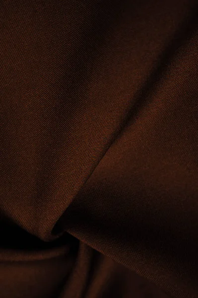 花生酱丝织物 这是绸缎织造的 平整度和前侧光泽不同 柔软柔软 有很好的遮阳篷 使用设计 — 图库照片
