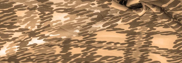 Arkaplan Tasarımı Dokusu Kumlu Sepia Sarı Ipek Kumaş Soyutlama Telif — Stok fotoğraf