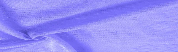 Textura Fundo Padrão Tecido Azul Aquamarine Brilho Azul Faixa Branca — Fotografia de Stock